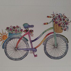 Wherever you go, bring your own sunshine - Paper Destiny card